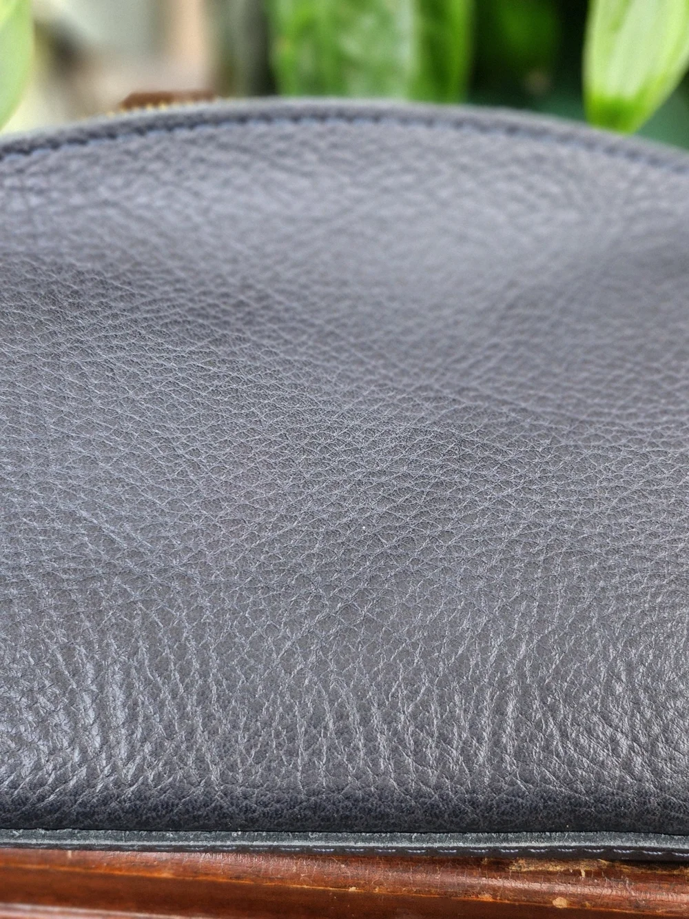 NEW Portland Leather Eclipse Makeup Bag in Night Owl - Picture 4 of 4